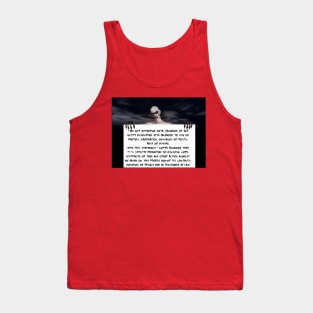 Facebook Privacy Statement Tank Top